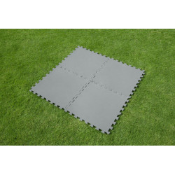Covoras piscina, spuma 50x50 cm, 9 bucati, suprafata 2.25 mp