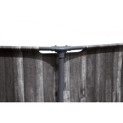 Piscina rotunda diametru 366 cm, structura metalica, pompa de filtru, scara inclusa