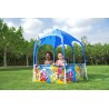Piscina pentru copii, diametru 183 cm, pavilion detasabil, factor protectie UV, 930 litri