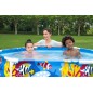 Piscina pentru copii, diametru 183 cm, pavilion detasabil, factor protectie UV, 930 litri