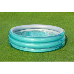 Piscina gonflabila pentru copii diametru 201 cm, capacitate 937 litri, vinil, supape siguranta