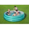 Piscina gonflabila pentru copii diametru 201 cm, capacitate 937 litri, vinil, supape siguranta