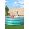 Piscina gonflabila pentru copii diametru 201 cm, capacitate 937 litri, vinil, supape siguranta