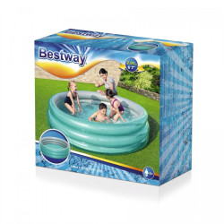 Piscina gonflabila pentru copii diametru 201 cm, capacitate 937 litri, vinil, supape siguranta