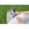 Jacuzzi gonflabil 170x66 cm, 4 persoane, functie incalzire si filtrare apa, 605 litri, AirJet