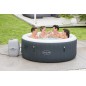 Jacuzzi gonflabil, 4 persoane, diametru 180 cm, iluminat LED RGB, incalzire 40 grade C, AirJet