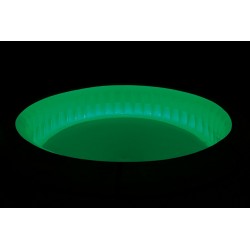 Jacuzzi gonflabil, 4 persoane, diametru 180 cm, iluminat LED RGB, incalzire 40 grade C, AirJet
