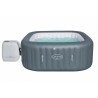 Jacuzzi gonflabil 180x180x71 cm, sistem HydroJet Pro, pompa incalzire si filtrare apa, prelata acoperire