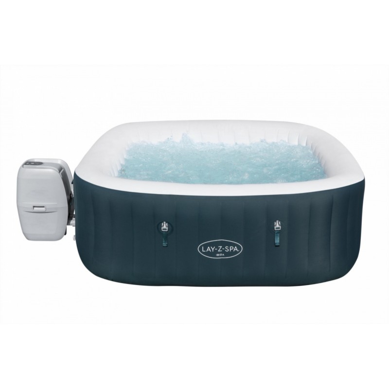 Jacuzzi gonflabil Bestway, 180x180x66 cm, 96 jeturi aer, 4-6 adulti, incalzire apa 40 grade