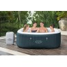 Jacuzzi gonflabil Bestway, 180x180x66 cm, 96 jeturi aer, 4-6 adulti, incalzire apa 40 grade