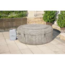 Jacuzzi Lay Z Spa Madrid, pompa cu temporizator, diametru 180 cm, suport pahare, volum 669 litri