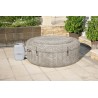 Jacuzzi Lay Z Spa Madrid, pompa cu temporizator, diametru 180 cm, suport pahare, volum 669 litri