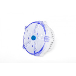 Jacuzzi gonflabil Bestway, LED 7 culori, 81 jeturi aer, 4 persoane, diametru 180 cm, panou tactil
