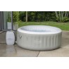 Jacuzzi gonflabil Bestway, LED 7 culori, 81 jeturi aer, 4 persoane, diametru 180 cm, panou tactil