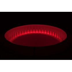 Jacuzzi gonflabil Bestway, LED 7 culori, 81 jeturi aer, 4 persoane, diametru 180 cm, panou tactil