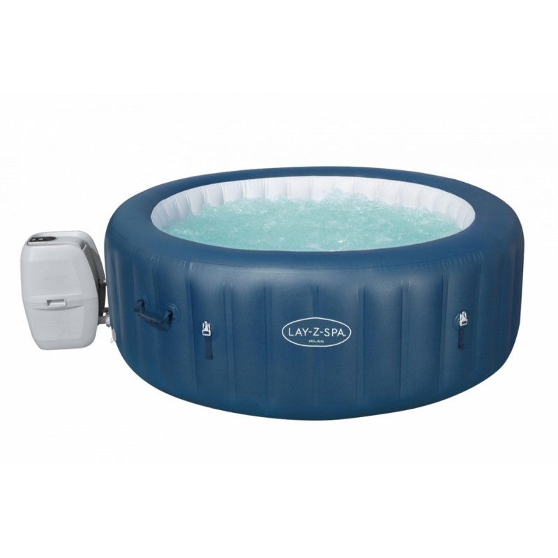 Jacuzzi Lay Z Spa Milano, 196x71 cm, 140 duze AirJet hidromasaj