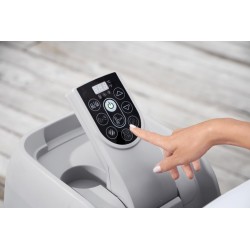Jacuzzi gonflabil, cronometru incalzire apa, diametru 180 cm, 81 duze AirJet, Bestway