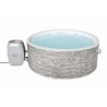 Jacuzzi gonflabil 155x60 cm, hidromasaj AirJet, pompa control Wi-Fi, filtrare apa, dozator clor