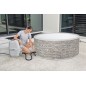 Jacuzzi gonflabil 155x60 cm, hidromasaj AirJet, pompa control Wi-Fi, filtrare apa, dozator clor