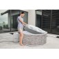 Jacuzzi gonflabil 155x60 cm, hidromasaj AirJet, pompa control Wi-Fi, filtrare apa, dozator clor
