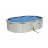 Piscina supraterana, 16296 litri, cadru otel, scara acces, pompa filtru nisip, 500 x 360 x 120 cm