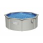 Piscina 360x120 cm, cadru metal, 10.990 litri, filtru nisip, panza pamant, cadru metal