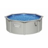 Piscina 360x120 cm, cadru metal, 10.990 litri, filtru nisip, panza pamant, cadru metal
