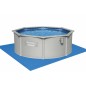 Piscina 360x120 cm, cadru metal, 10.990 litri, filtru nisip, panza pamant, cadru metal