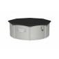 Piscina 360x120 cm, cadru metal, 10.990 litri, filtru nisip, panza pamant, cadru metal