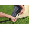 Pavilion pentru piscina, diametru 390 cm, inaltime 255 cm, 4 usi detasabile, 4 buzunare