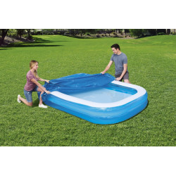 Prelata pentru piscina BESTWAY 280 x 184 cm, polietilena, albastra