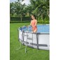 Scara piscina 2 trepte, cadru metalic, inaltime 84 cm Scara piscina 2 trepte, cadru metalic, inaltime 84 cm