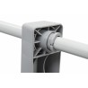 Scara piscina 2 trepte, cadru metalic, inaltime 84 cm