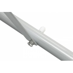 Scara piscina 2 trepte, cadru metalic, inaltime 84 cm