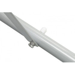 Scara piscina 2 trepte, cadru metalic, inaltime 84 cm