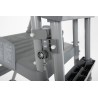 Scara dubla pentru piscina, inaltime 132 cm, trepte ajustabile, Bestway FlowClear