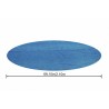 Copertina pentru piscina rotunda, diametru 210 cm, albastru