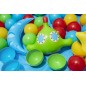 Piscina gonflabila 2 in 1 pentru copii, 102x 25 cm, 3 inele, 50 bile incluse, capacitate 101 litri Piscina gonflabila 2 in 1 pentru copii, 102x 25 cm, 3 inele, 50 bile incluse, capacitate 101 litri