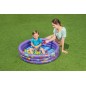 Piscina gonflabila 2 in 1 pentru copii, 102x 25 cm, 3 inele, 50 bile incluse, capacitate 101 litri Piscina gonflabila 2 in 1 pentru copii, 102x 25 cm, 3 inele, 50 bile incluse, capacitate 101 litri