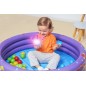 Piscina gonflabila 2 in 1 pentru copii, 102x 25 cm, 3 inele, 50 bile incluse, capacitate 101 litri Piscina gonflabila 2 in 1 pentru copii, 102x 25 cm, 3 inele, 50 bile incluse, capacitate 101 litri