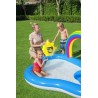 Topogan cu centru de joaca apa pentru copii, 170 litri, 257x145x91 cm