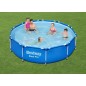 Piscina rotunda 305 x 76 cm, capacitate 4.678 l, rame metalice, pereti PVC, Steel Pro Piscina rotunda 305 x 76 cm, capacitate 4.678 l, rame metalice, pereti PVC, Steel Pro