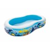 Piscina gonflabila pentru copii, 262x157x46 cm, 544 litri, 2 camere de aer