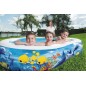 Piscina gonflabila pentru copii, 262x157x46 cm, 544 litri, 2 camere de aer Piscina gonflabila pentru copii, 262x157x46 cm, 544 litri, 2 camere de aer