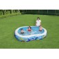 Piscina gonflabila pentru copii, 262x157x46 cm, 544 litri, 2 camere de aer Piscina gonflabila pentru copii, 262x157x46 cm, 544 litri, 2 camere de aer