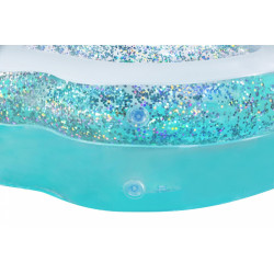 Piscina gonflabila cu pereti transparenti, 230 litri, 150x127x43 cm