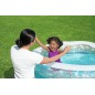 Piscina gonflabila cu pereti transparenti, 230 litri, 150x127x43 cm
