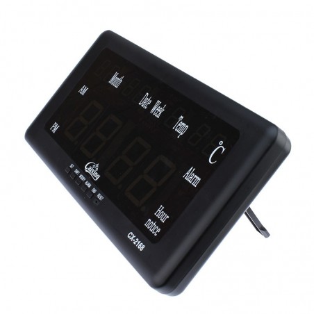 Ceas digital LED, memorare ora, 8 grupe alarma, Caixing, resigilat