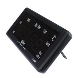 Ceas digital LED, 220V, functie memorare ora, 8 grupe alarma, Caixing