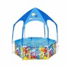 Piscina pentru copii, diametru 183 cm, pavilion detasabil, factor protectie UV, 930 litri